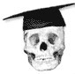 Skull graduate